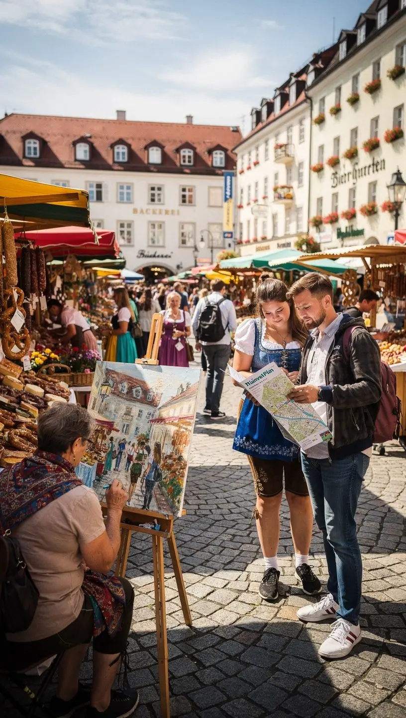 Ein historisches Schloss auf einem Hügel, umgeben von dichten Wäldern.