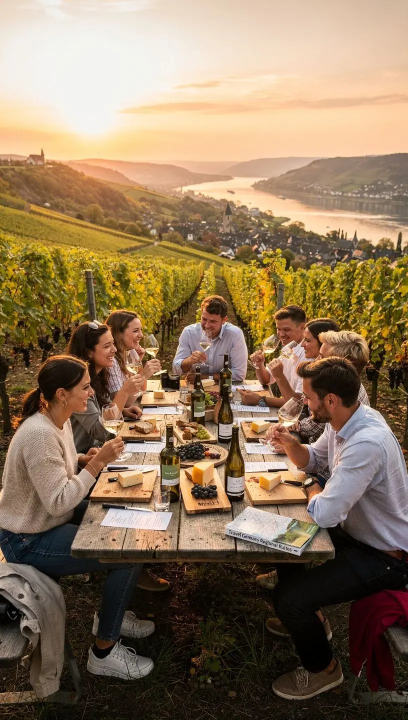 Eine malerische Landschaft mit sanften Hügeln und grünen Wiesen in Deutschland.